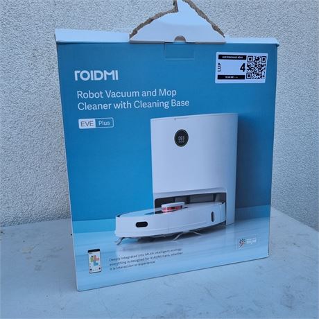 ROIDMI Eve Plus Saug- & Wischroboter + Dust Collector - ID: 4-LUP