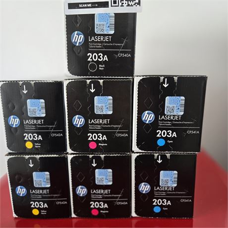 HP LaserJet 203A Druckerpatronen Set - ID: 84-ZSP
