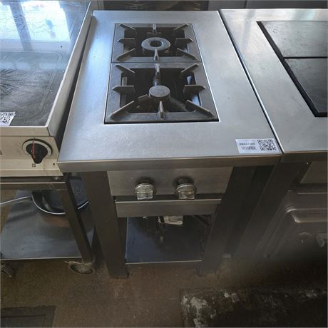 Gas Kochstelle 2-flammig - ID: 44-AHS