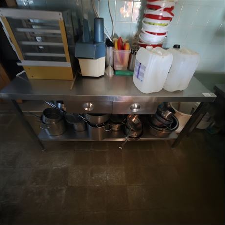 Edelstahl Anrichte - ID: 24-AHS