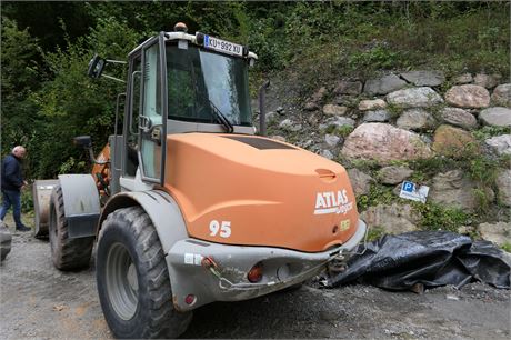 Radlader ATLAS AR 95 Super, BJ 2014, inkl. Standardschaufel + Schneeschild