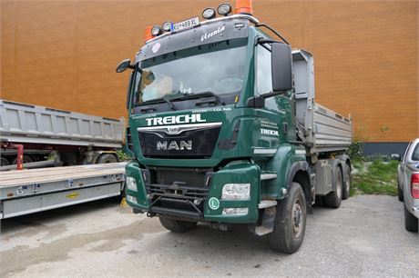 LKW MAN TGS 28.480 6x4 Dreiseitenkipper Meiler 71-P207, BJ 2016