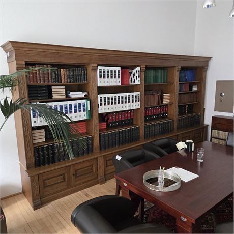 Bibliothek Kasten Schrank - ID: 13-APK