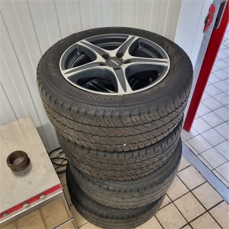 Ronal Alufelgen + Dunlop Econodrive Reifen - ID: 11-PHR