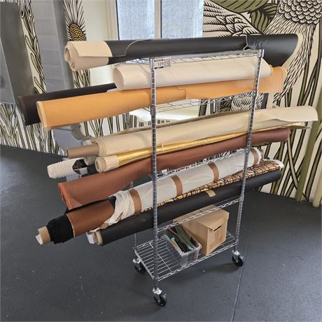 Materialwagen + veganes Leder - ID: 129-FPC