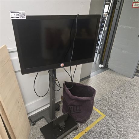 LG 32LV3550 Fernseher auf rollbarem Schwenkgestell - ID: 180-FPC