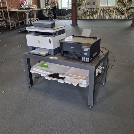 Beistelltisch Rollwagen + Verbrauchsmaterial - ID: 21-FPC