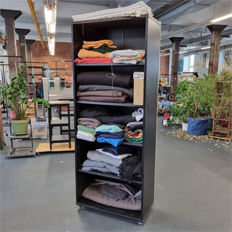 Posten Stoffe + rollbarer Kasten - ID: 78-FPC