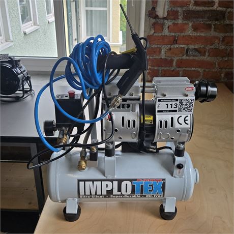 IMPLOTEX 1-480-9 ölfreier Flüsterkompressor - ID: 113-FPC
