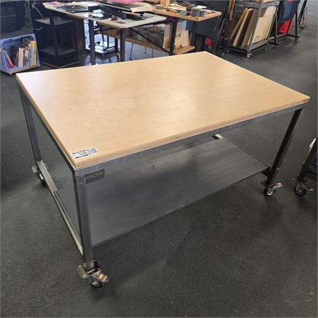 Produktionsarbeitstisch rollbar - ID: 106-FPC