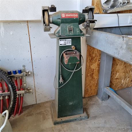 Metabo DS W 5175 Doppelschleifbock + Untergestell - ID: 12-SME