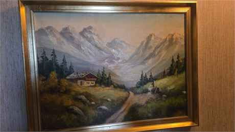 Gerahmtes Landschaftsbild - ID: 11-MMW