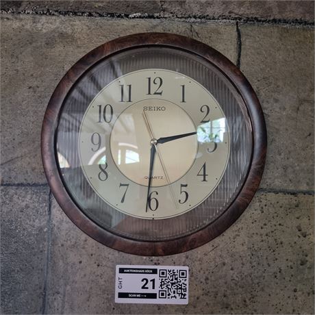 Seiko Wanduhr - ID: 21-GHT