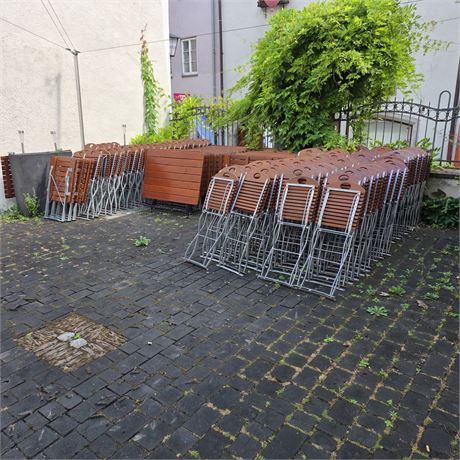 Posten Gastgartenmöbel Tische + Stühle - ID: 101-GHT