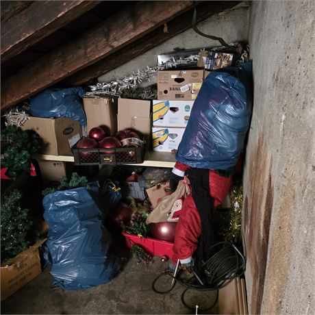 Großer Posten Dekormaterial Weihnachten + Ostern - ID: 98-GHT