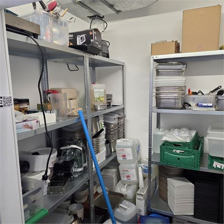 Kompleter Rauminhalt mit Gastroartikeln - ID: 22-NSF
