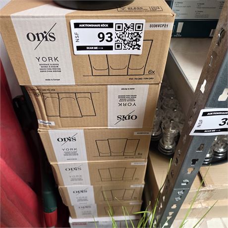 Onis York Gläser - ID: 93-NSF