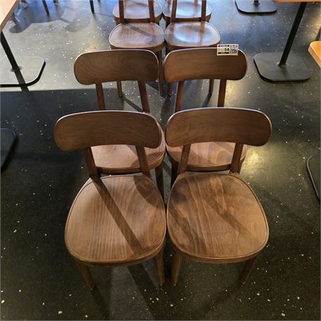 Thonet Stühle Modell 20 aus Nussbaumholz - ID: 54-LLG