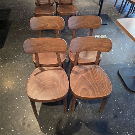 Thonet Stühle Modell 20 aus Nussbaumholz - ID: 25-LLG