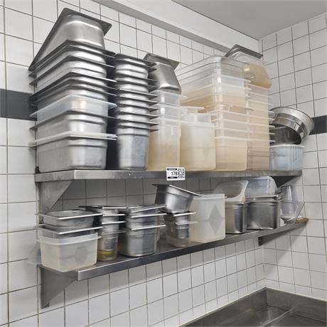 Posten Edelstahl- und Kunststoffbehälter - ID: 178-LLG