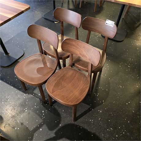 Thonet Stühle Modell 20 aus Nussbaumholz - ID: 41-LLG