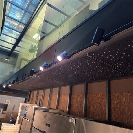 LED-Spots + Retro-Arbeitslampe - ID: 135-LLG