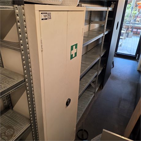Stahlschrank Erste-Hilfe-Schrank - ID: 107-LLG