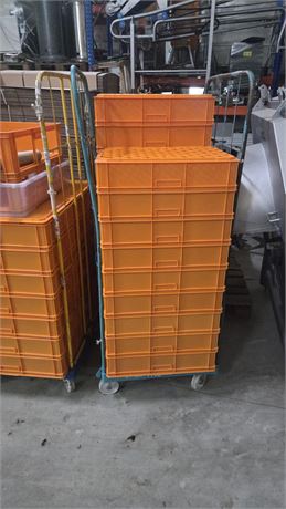Ca. 210 Eurostappelboxen inkl- Containerwagen - ID: 9-VFG