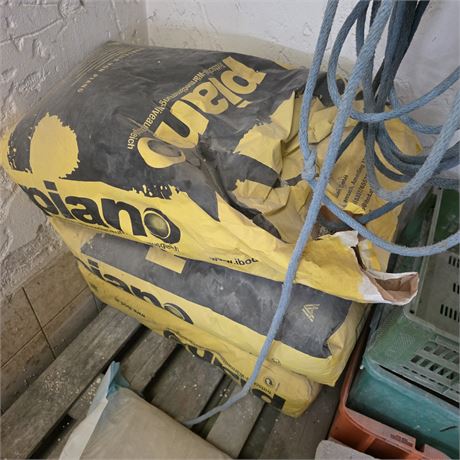 Piano Trittschall-Wärmedämmung Niveauausgleich 3 Säcke - ID: 240-REB