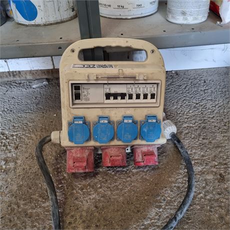 SainTech Baustromverteiler 32 A - ID: 137-REB