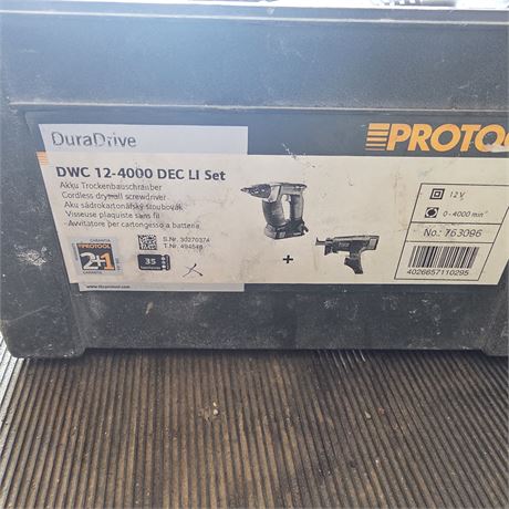 Protool DWC-12-4000 DEC Schrauber - ID: 6-REB