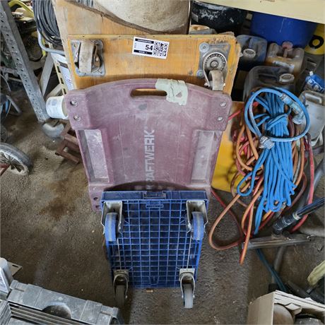 Werkstattwägen + Lagerwagen - ID: 54-REB