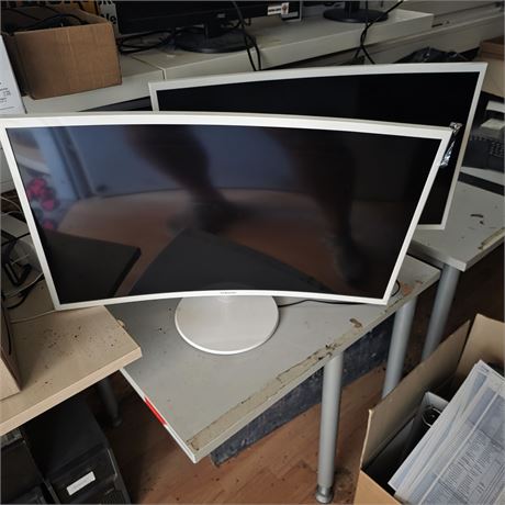 Samsung C32F391FWU 32 Zoll Monitor + Bürostuhl - ID: 292-REB