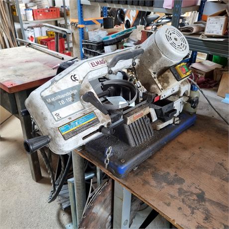 ELMAG TB 100/UE-100-S Metallbandsäge - ID: 193-REB