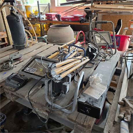 Posten Baustrahler - ID: 207-REB