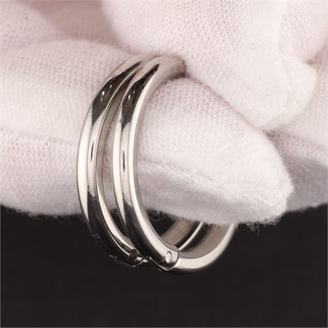Creolen divers, Edelstahl - ID: 5217-JWG