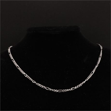Figarokette 45cm, Silber 925 - ID: 3709-JWG