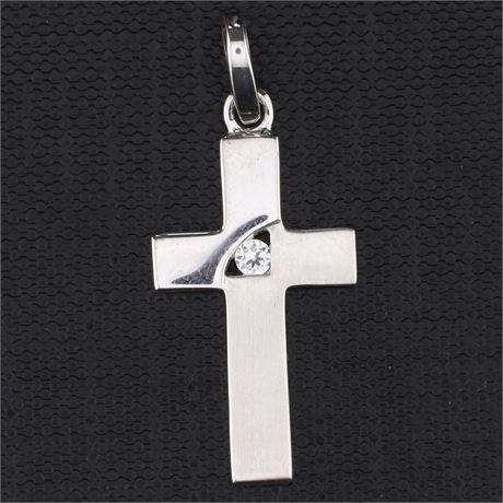 Anhänger Kreuz, Silber 925 - ID: 3268-JWG