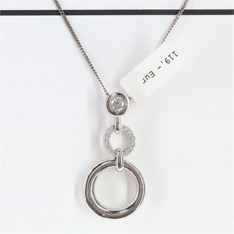Anhänger mit Stein, Silber 925 - ID: 412-JWG