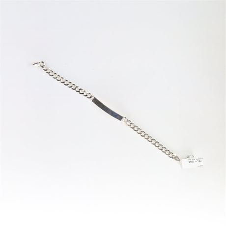 Schildarmband 6mm, Silber 925 - ID: 291-JWG