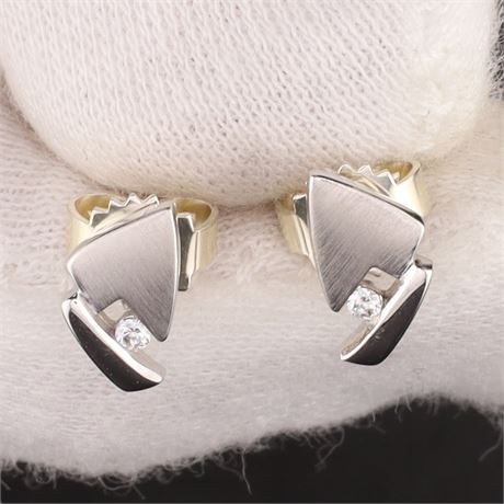 Ohrstecker Zirkonia, Silber 925 - ID: 2869-JWG