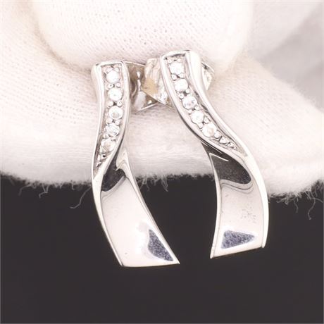 Weiß Topas, Silber 925 - ID: 1213-JWG