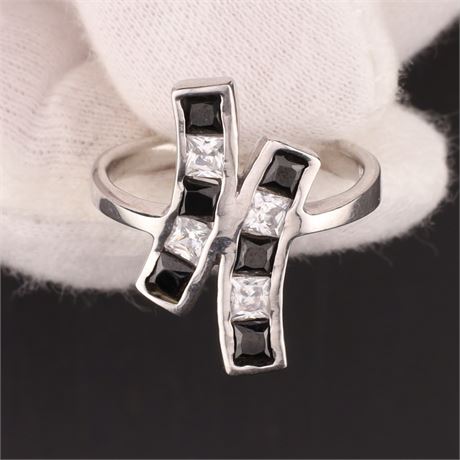 Ring Zirkonia, Silber 925, Weite 60 - ID: 532-JWG