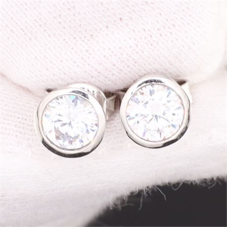 Ohrstecker Zirkonia, Silber 925 - ID: 592-JWG