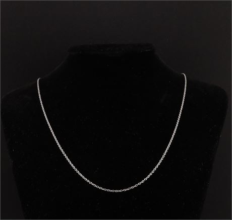 Konvolut 9 Stück - Kette 65cm, Edelstahl - ID: 4580-JWG