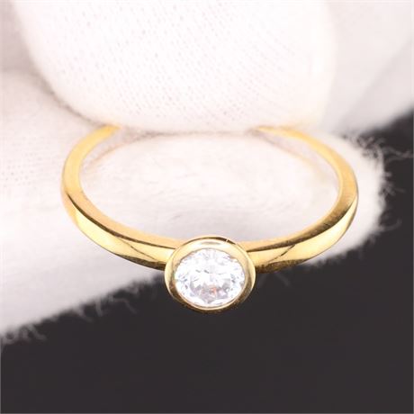 Ring Zirkonia, Silber 925, Weite 54 - ID: 1236-JWG
