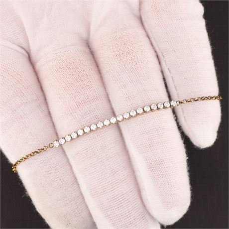 Armband Zirkonia, Silber 925 - ID: 3884-JWG