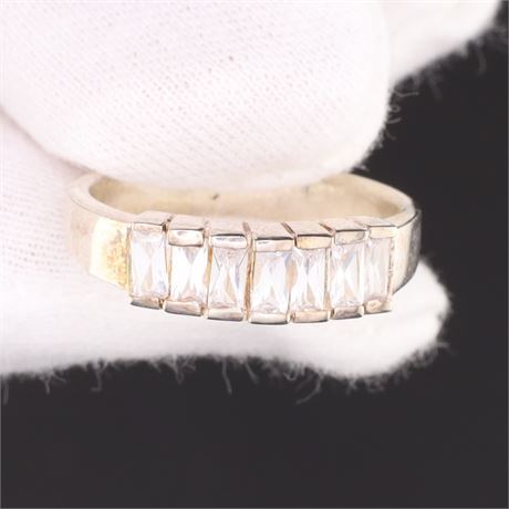 Ring Zirkonia, Silber 925, Weite 53 - ID: 717-JWG