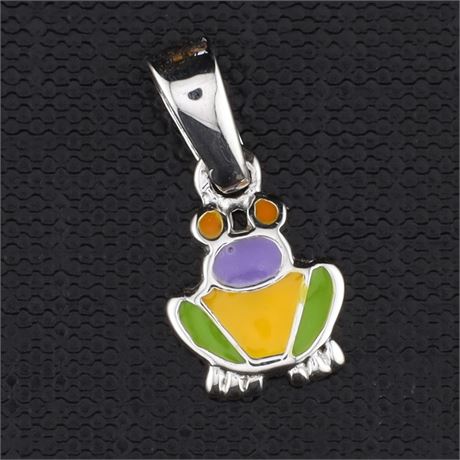 Anhänger Frosch, Silber 925 - ID: 3168-JWG