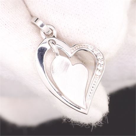 Anhänger mit Stein, Silber 925 - ID: 1153-JWG